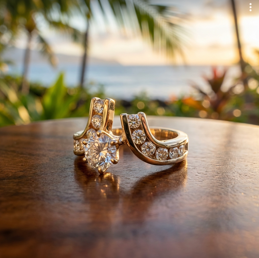 1.25 Carats Engagement or Right Hand Ring