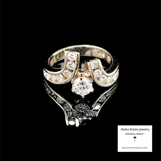 1.25 Carats Engagement or Right Hand Ring