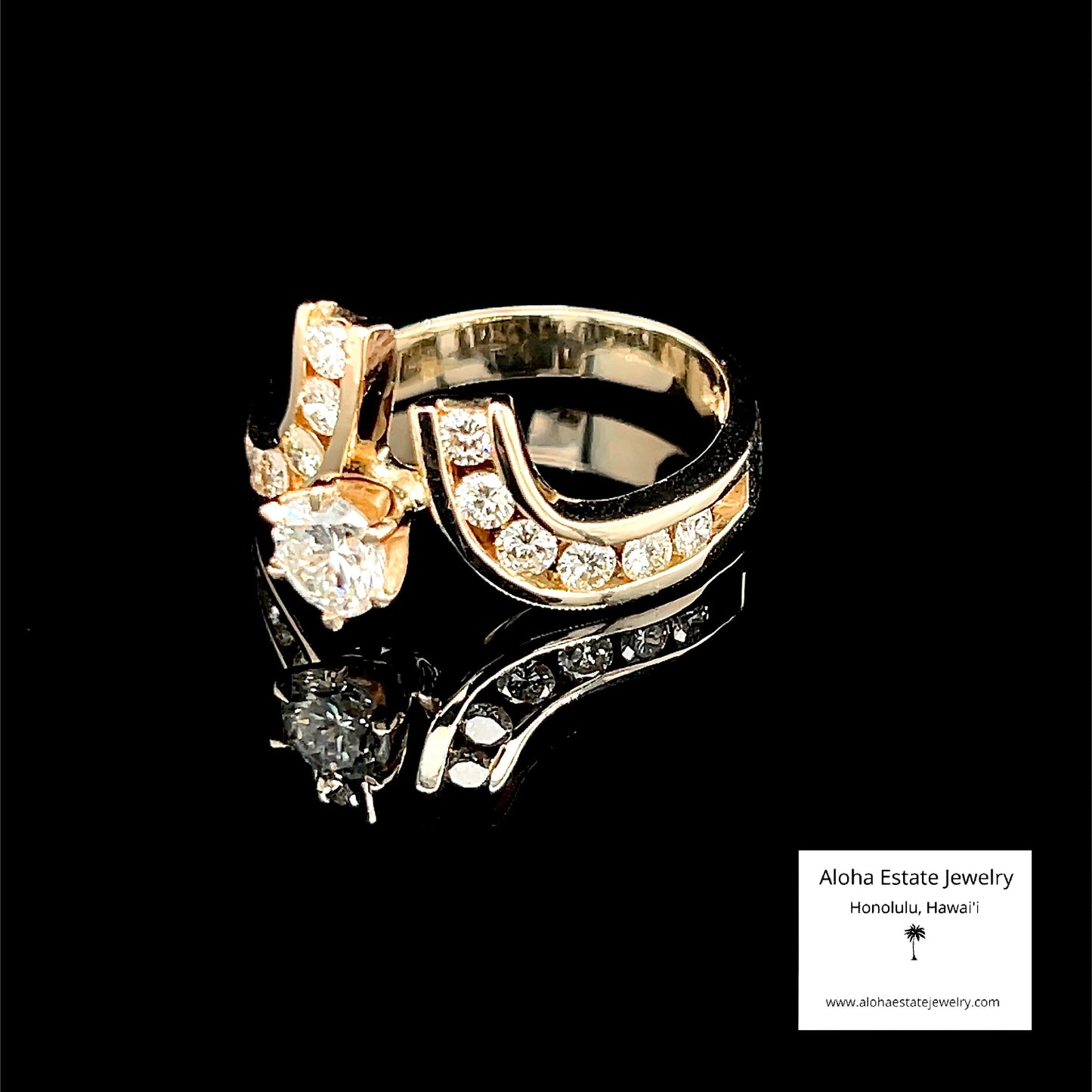 1.25 Carats Engagement or Right Hand Ring