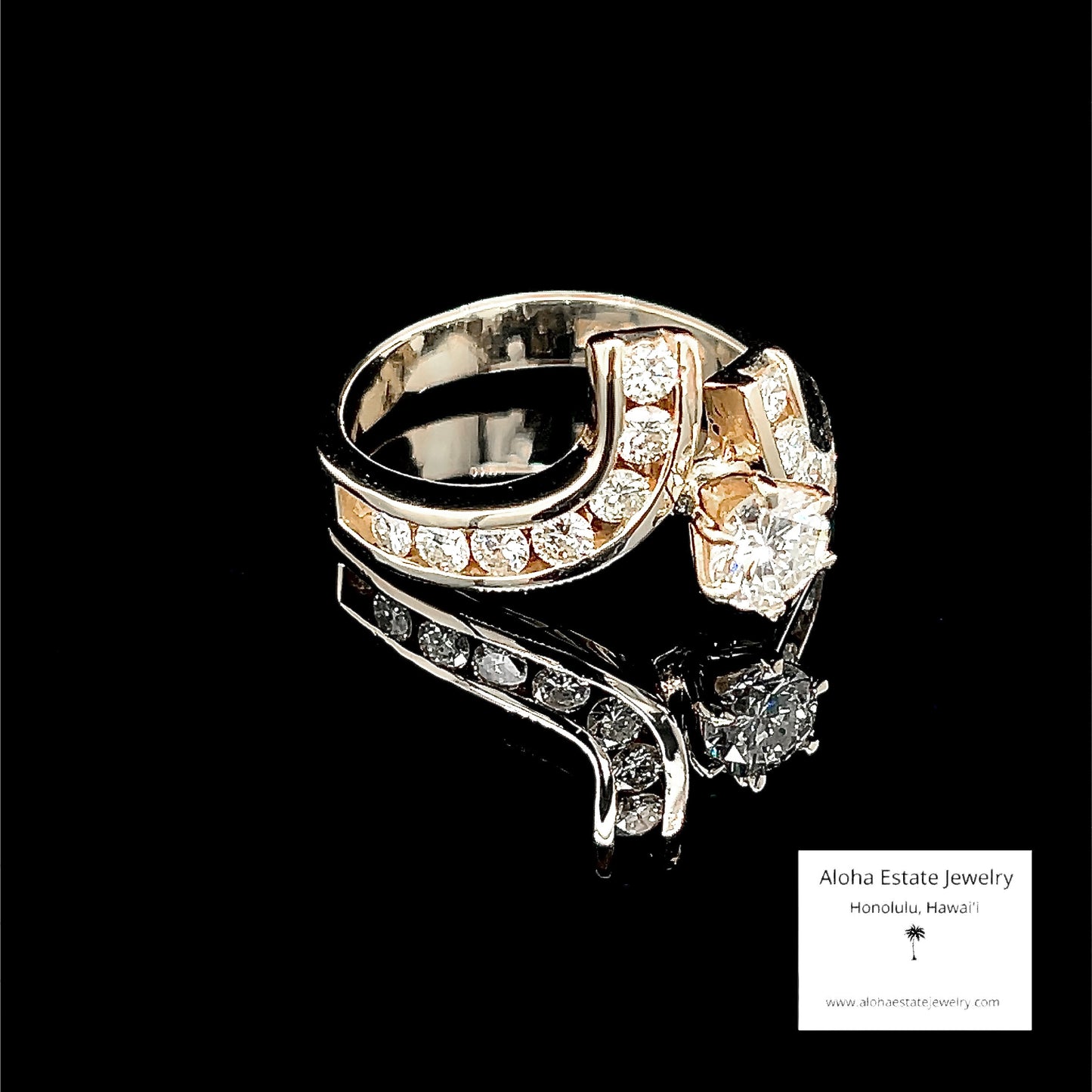 1.25 Carats Engagement or Right Hand Ring