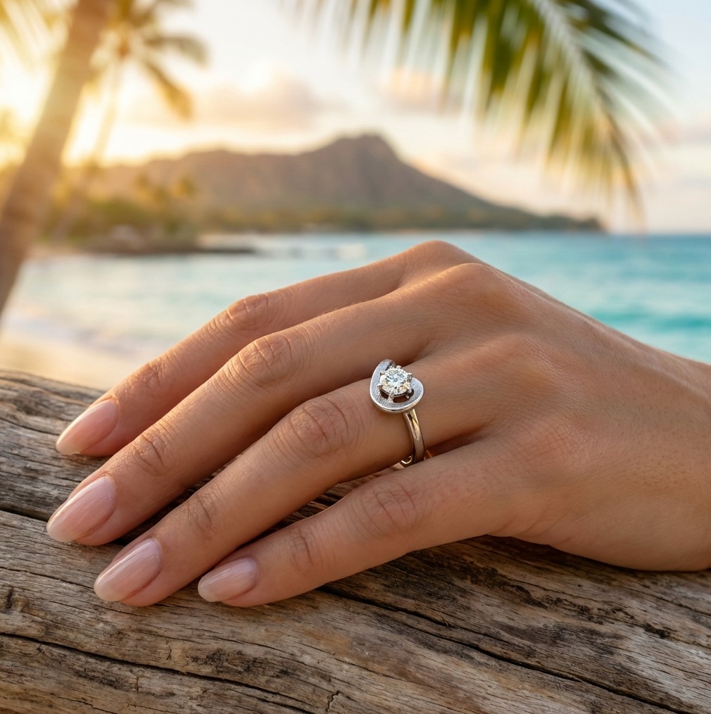 Vintage Mid-Century .40 Carat Diamond Solitaire Ring