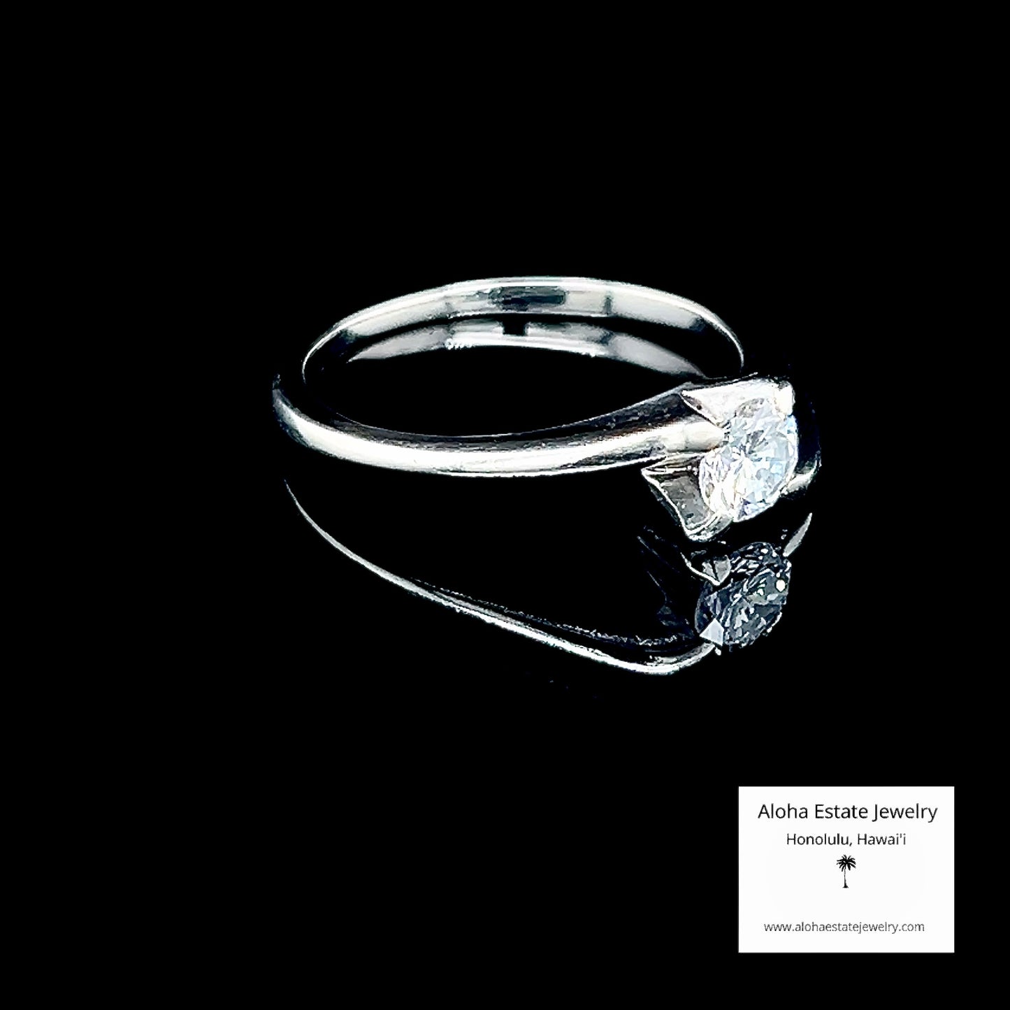 1/3-Carat VS Clarity Diamond Solitaire in 14k White Gold