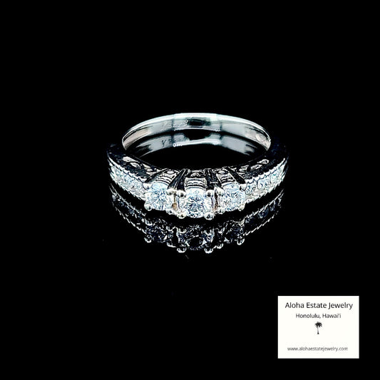 1/2-Carat-Plus Diamond Engagement Ring or Wedding Band