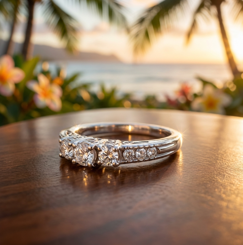 2/3-Carat Diamond Engagement Ring or Wedding Band