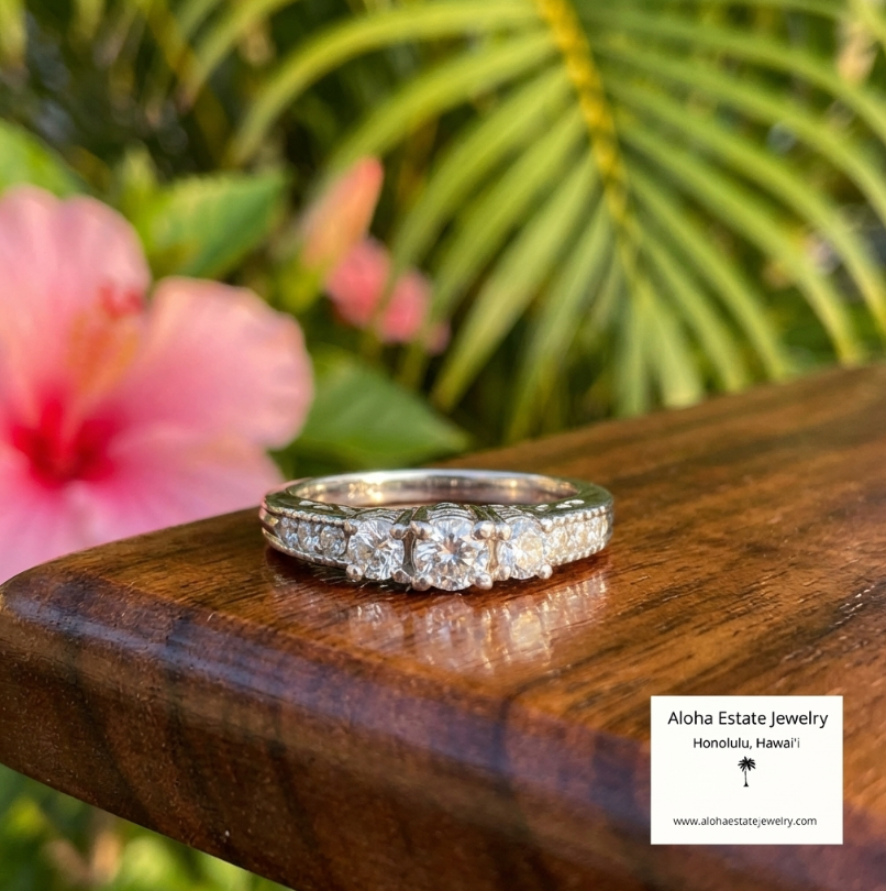 2/3-Carat Diamond Engagement Ring or Wedding Band