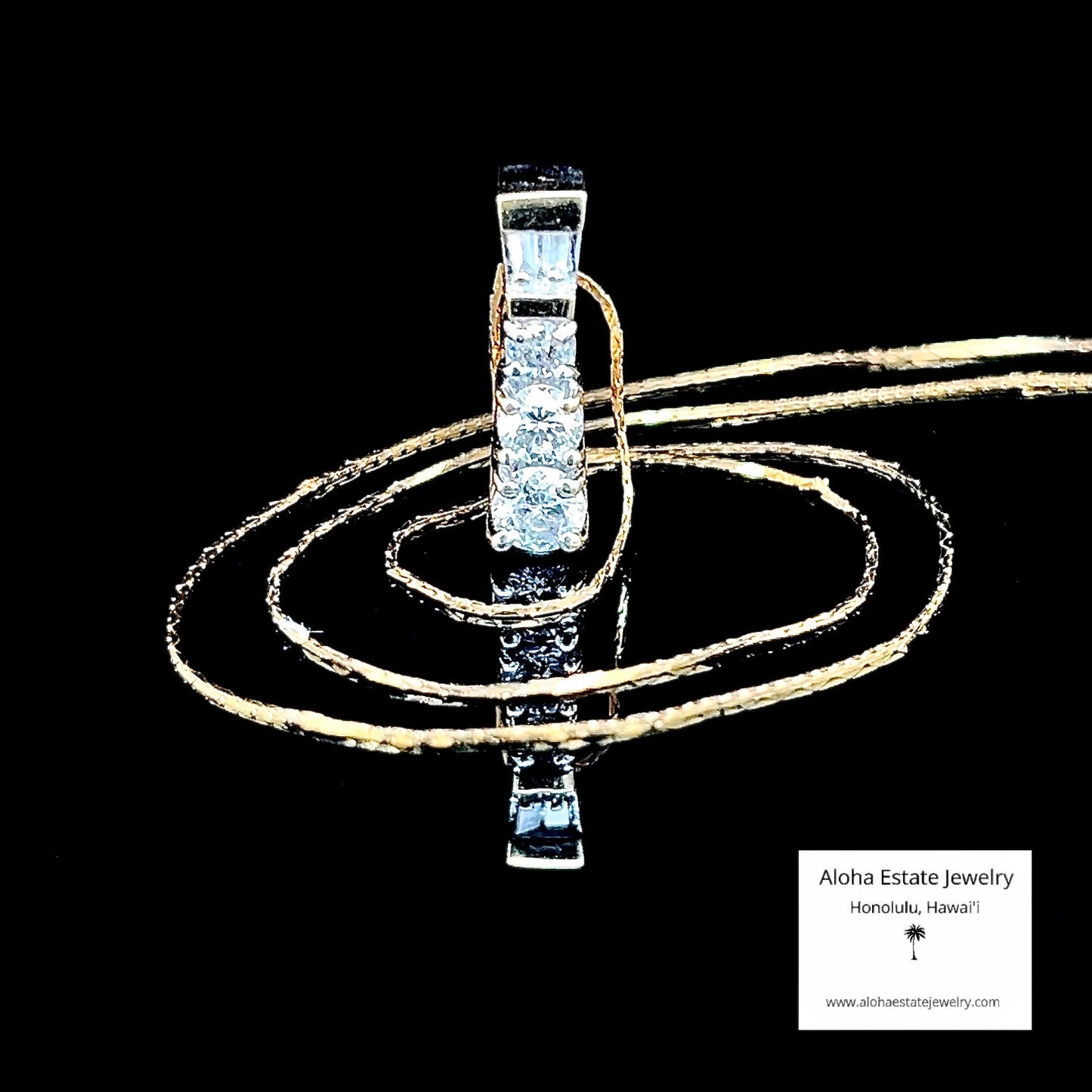 Elegant 1/2-Carat Diamond Pendant in 14k Yellow Gold