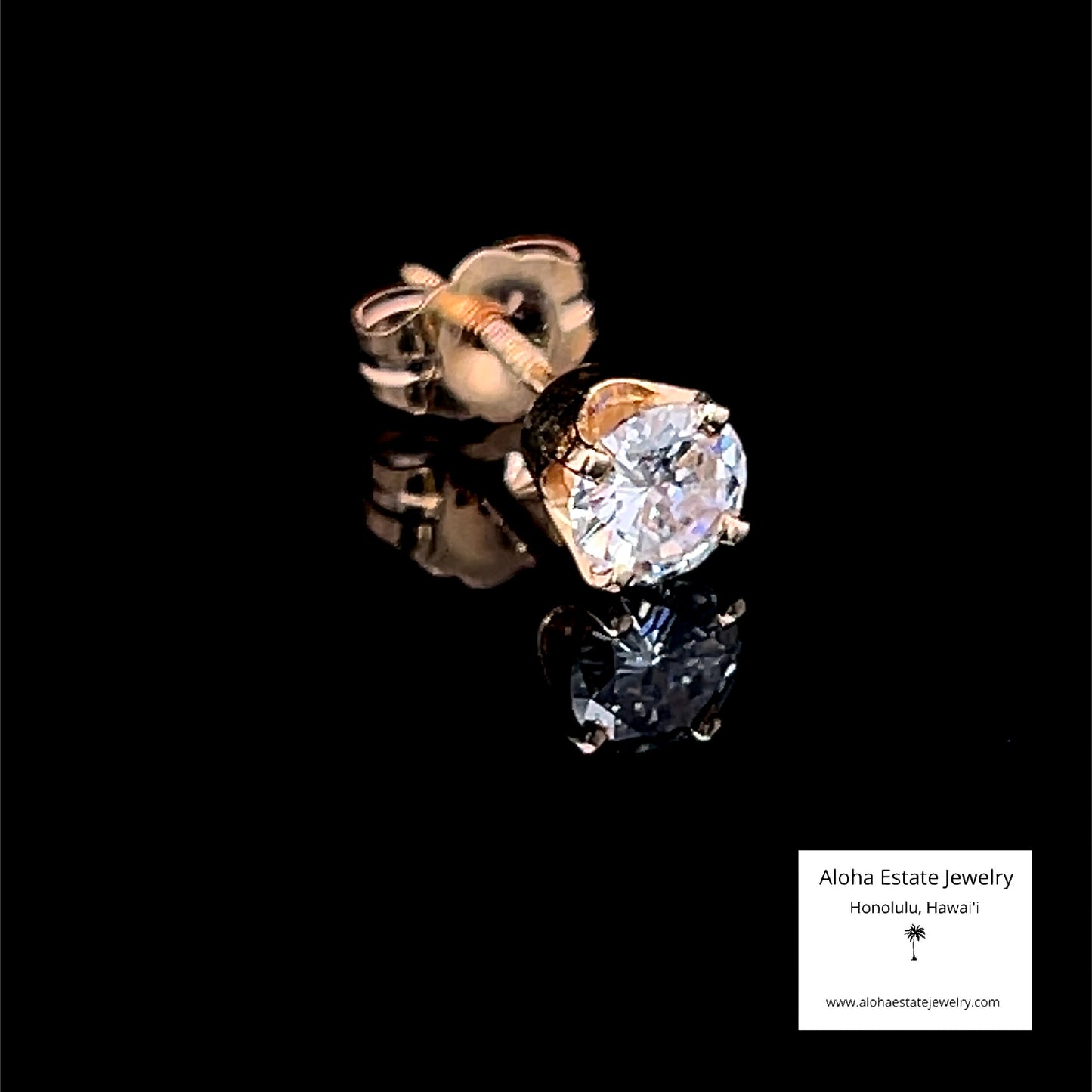 His or Hers! One-Third Carat+ Single Diamond Stud Earring