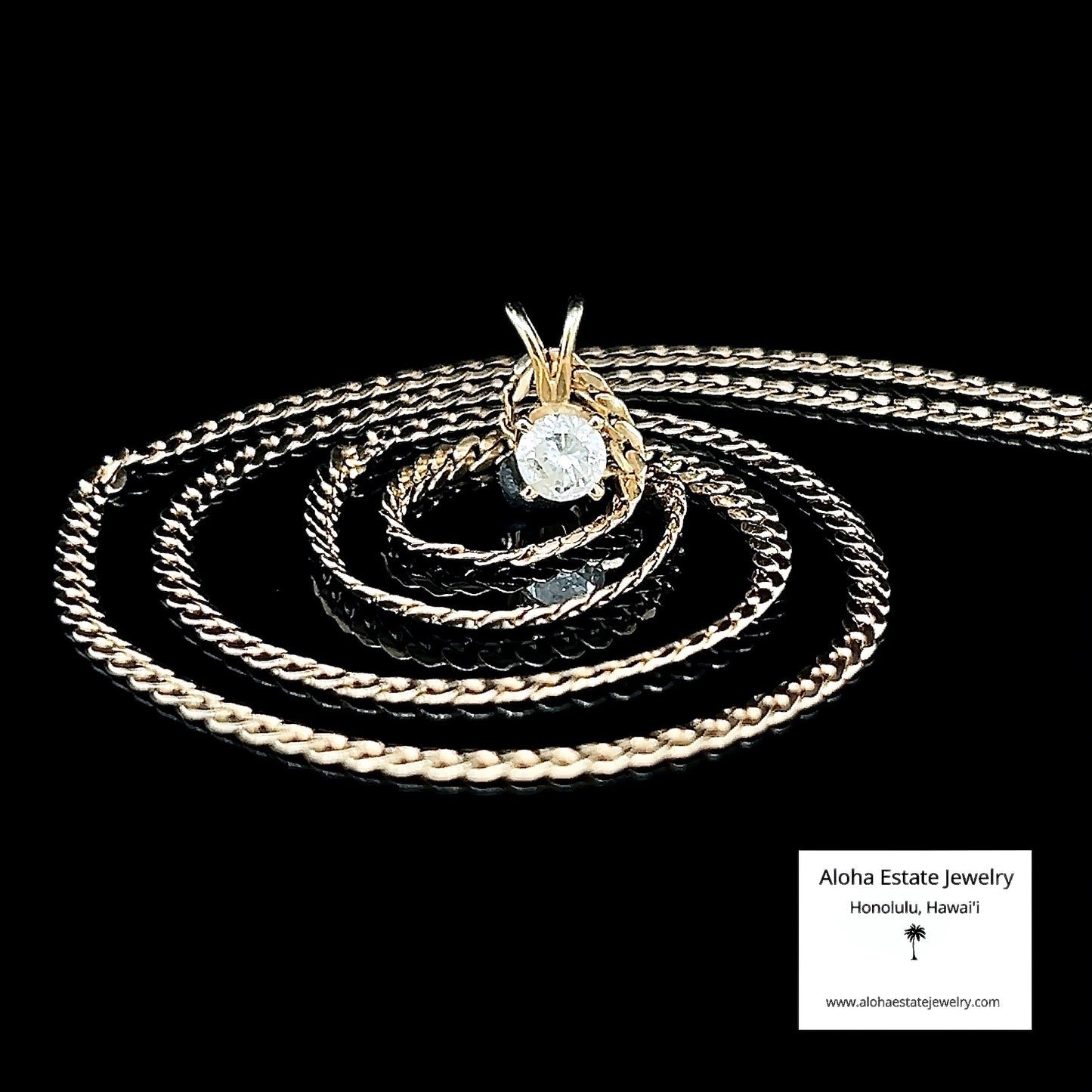 One-Quarter Carat Diamond Solitaire Pendant