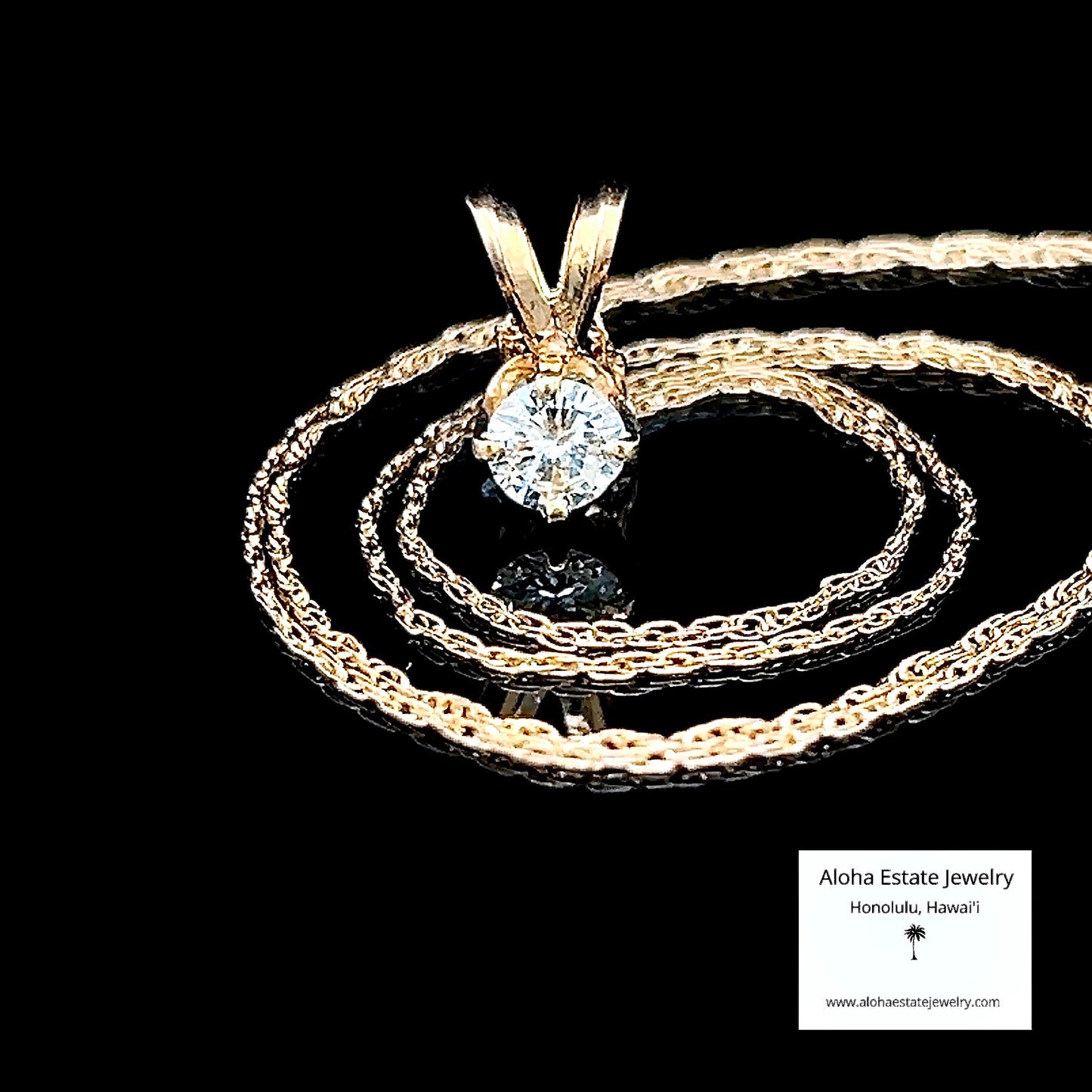 Classic 1/4-Carat+ Estate Diamond Solitaire