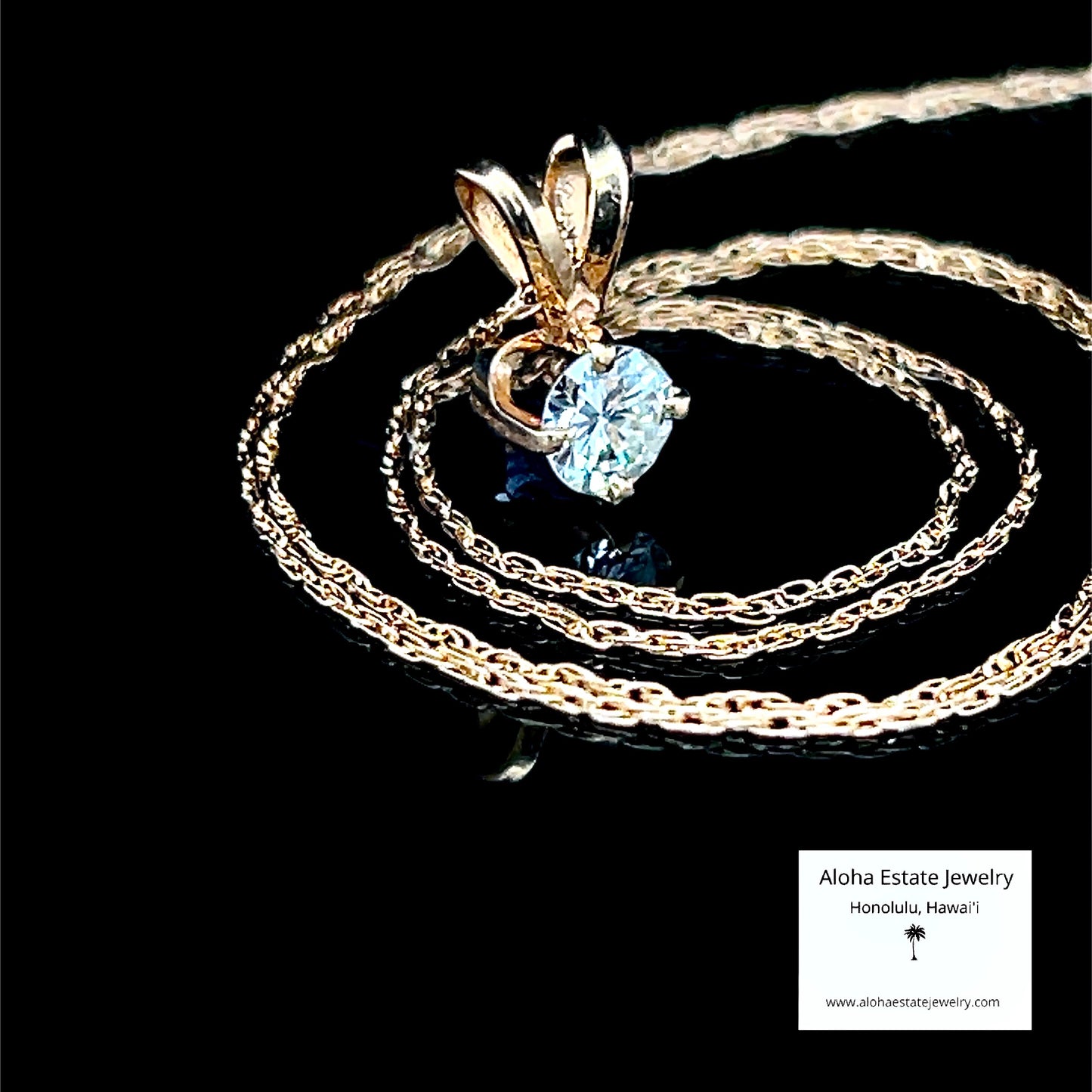 Classic 1/4-Carat+ Estate Diamond Solitaire