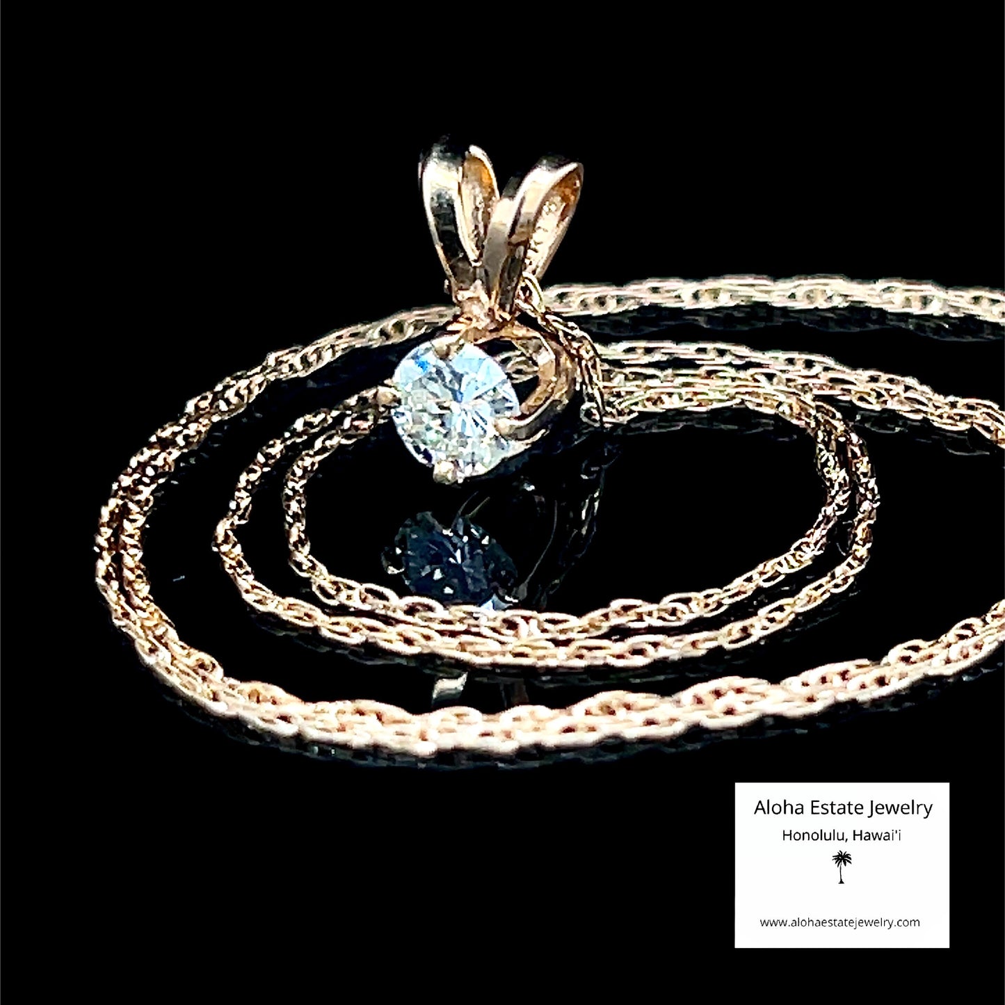Classic 1/4-Carat+ Estate Diamond Solitaire