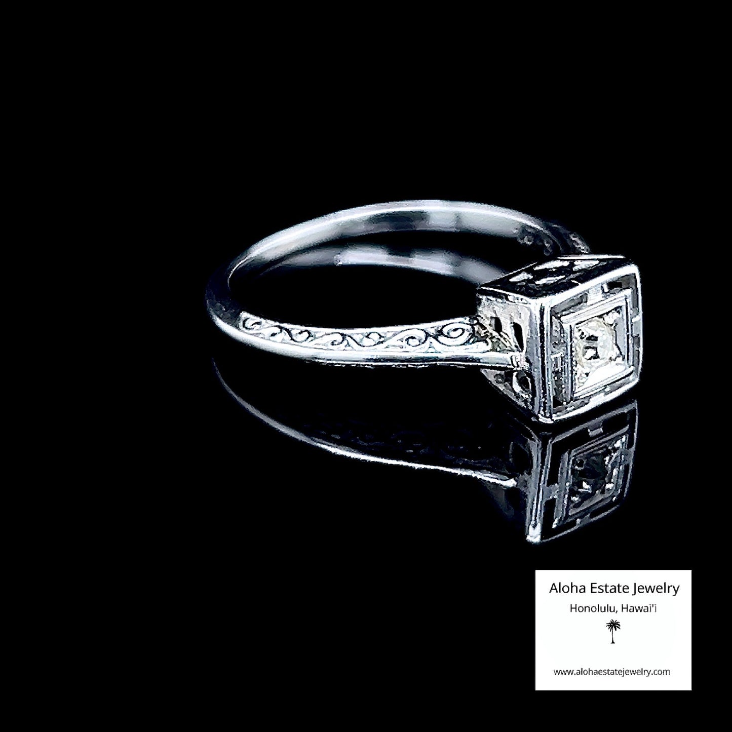 Antique Lady's Edwardian Engagement Ring