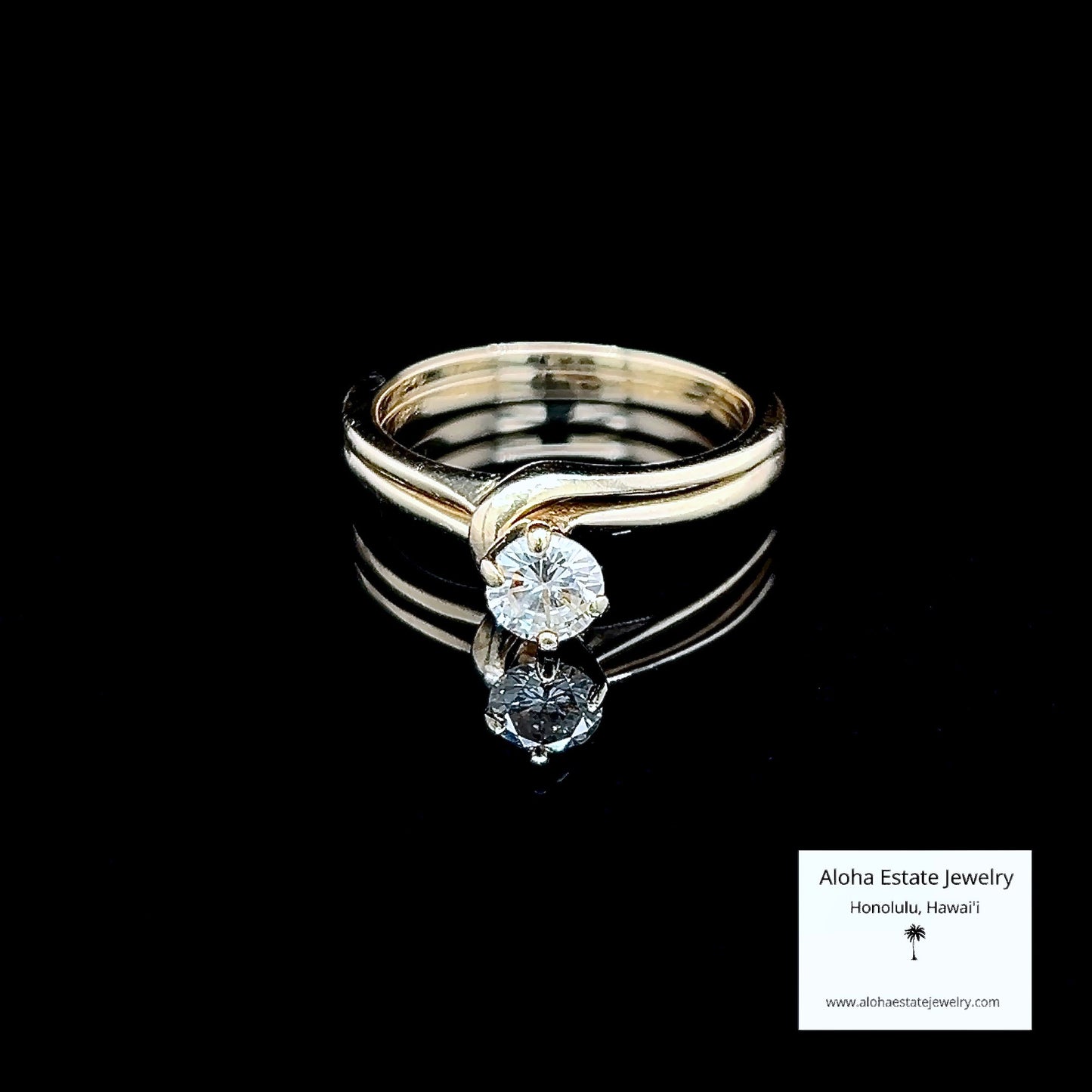 Vintage .40-Carat Diamond Solitaire in 14K