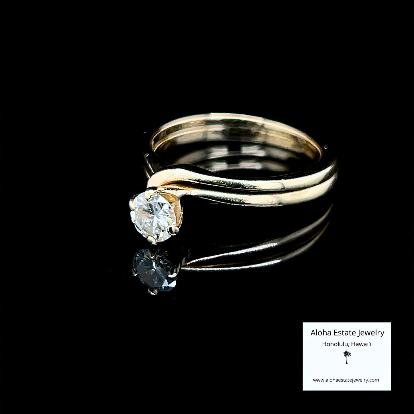 Vintage .40-Carat Diamond Solitaire in 14K