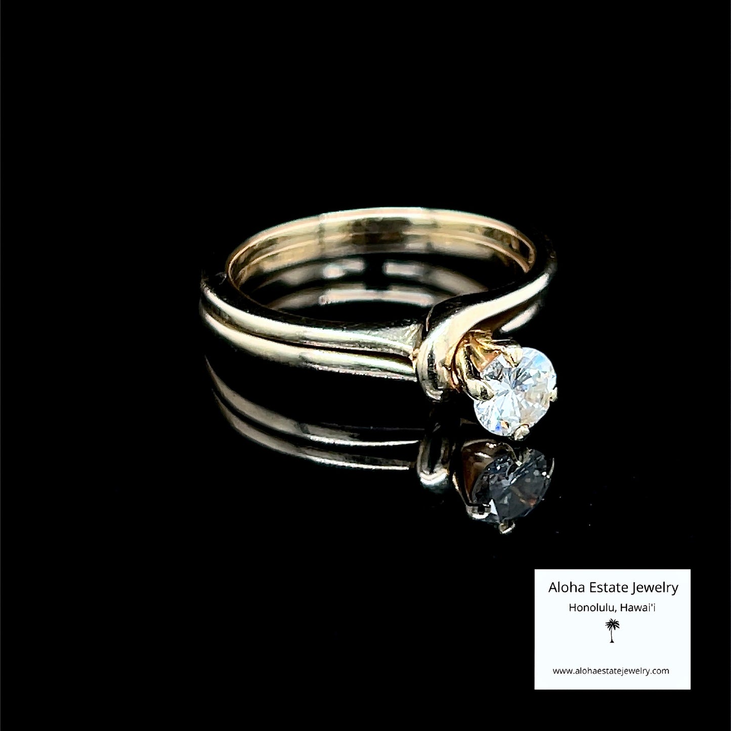 Vintage .40-Carat Diamond Solitaire in 14K