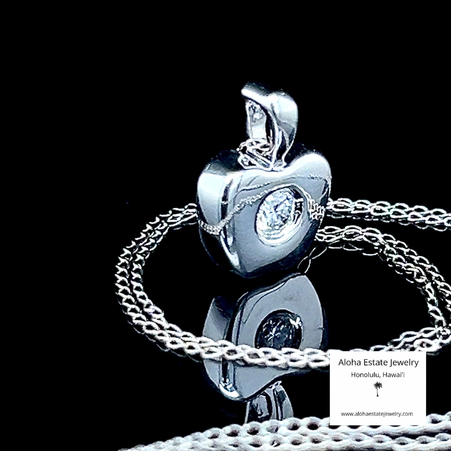 Vintage 0.20-Carat "Apple Of My Eye" Diamond Pendant