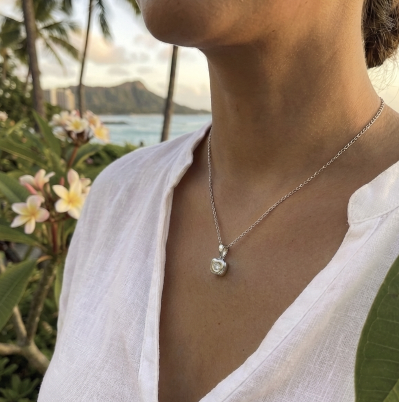 Vintage 0.20-Carat "Apple Of My Eye" Diamond Pendant