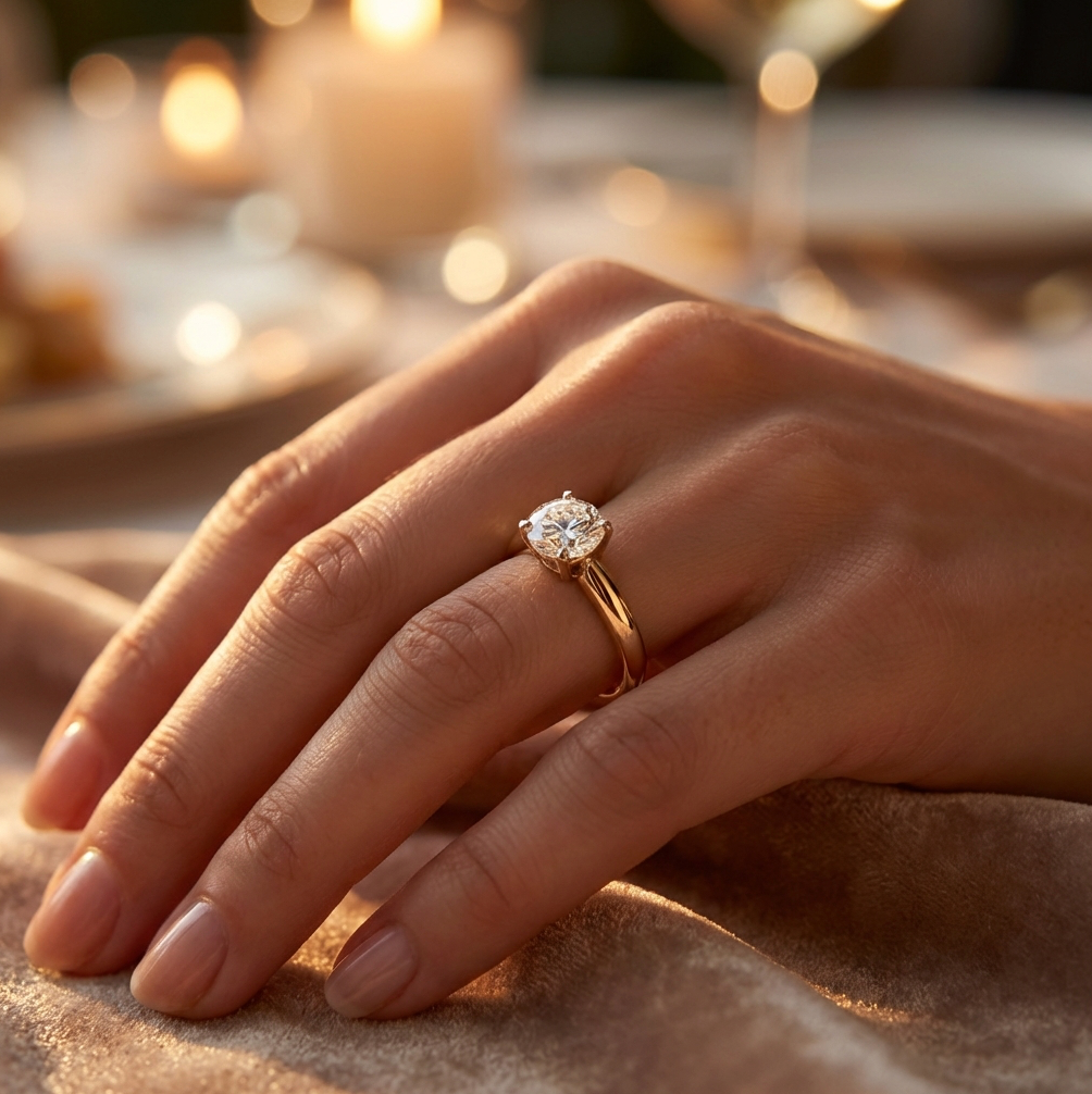 Stunning Nearly 1-Carat Diamond Solitaire - VS-VVS Clarity
