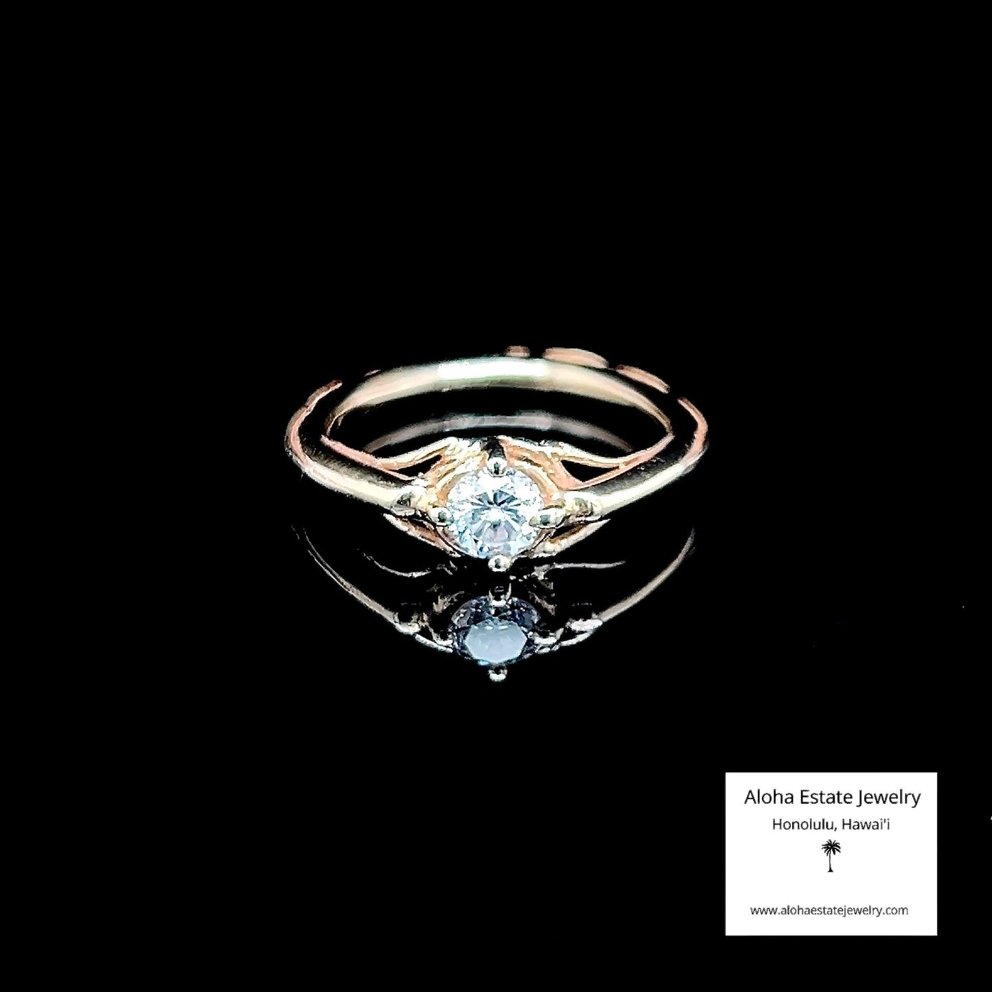 1/3-Carat Diamond Solitaire Engagement Ring in 10K Gold