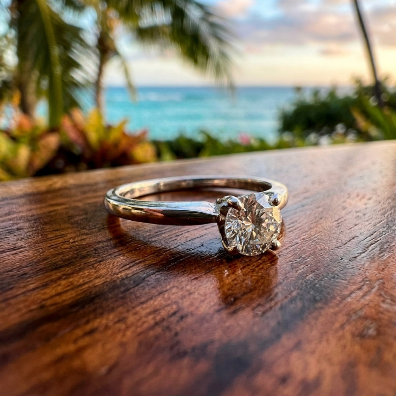 1/3-Carat+ 14k Diamond Solitaire Engagement Ring