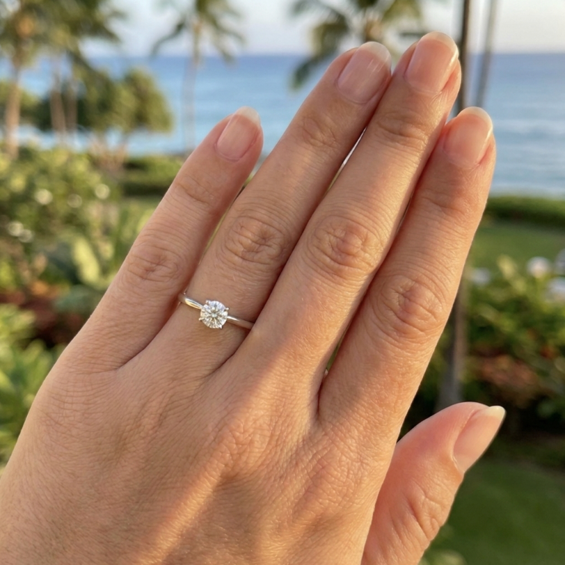 1/3-Carat+ 14k Diamond Solitaire Engagement Ring