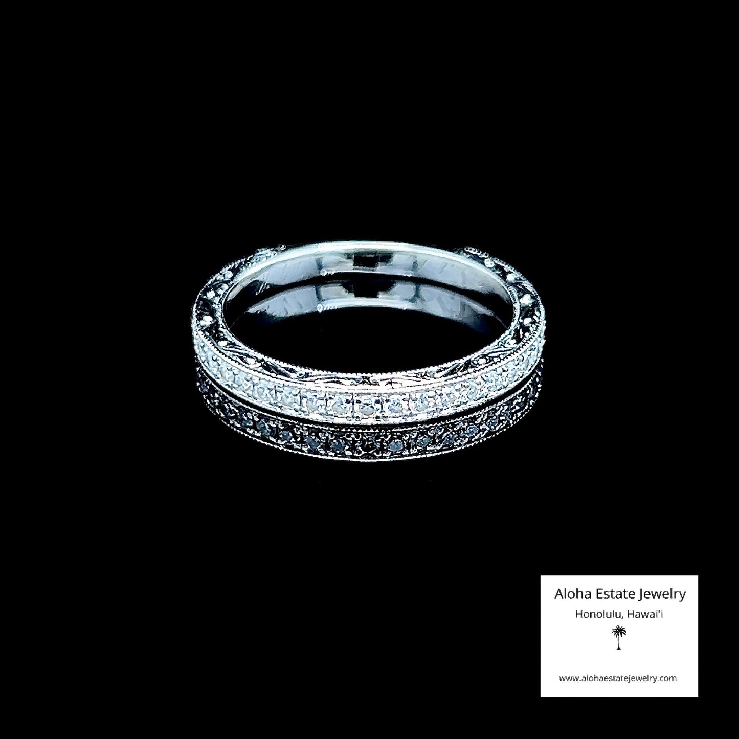 Estate 14K 1/4-Carat Neil Lane Diamonds Wedding Band