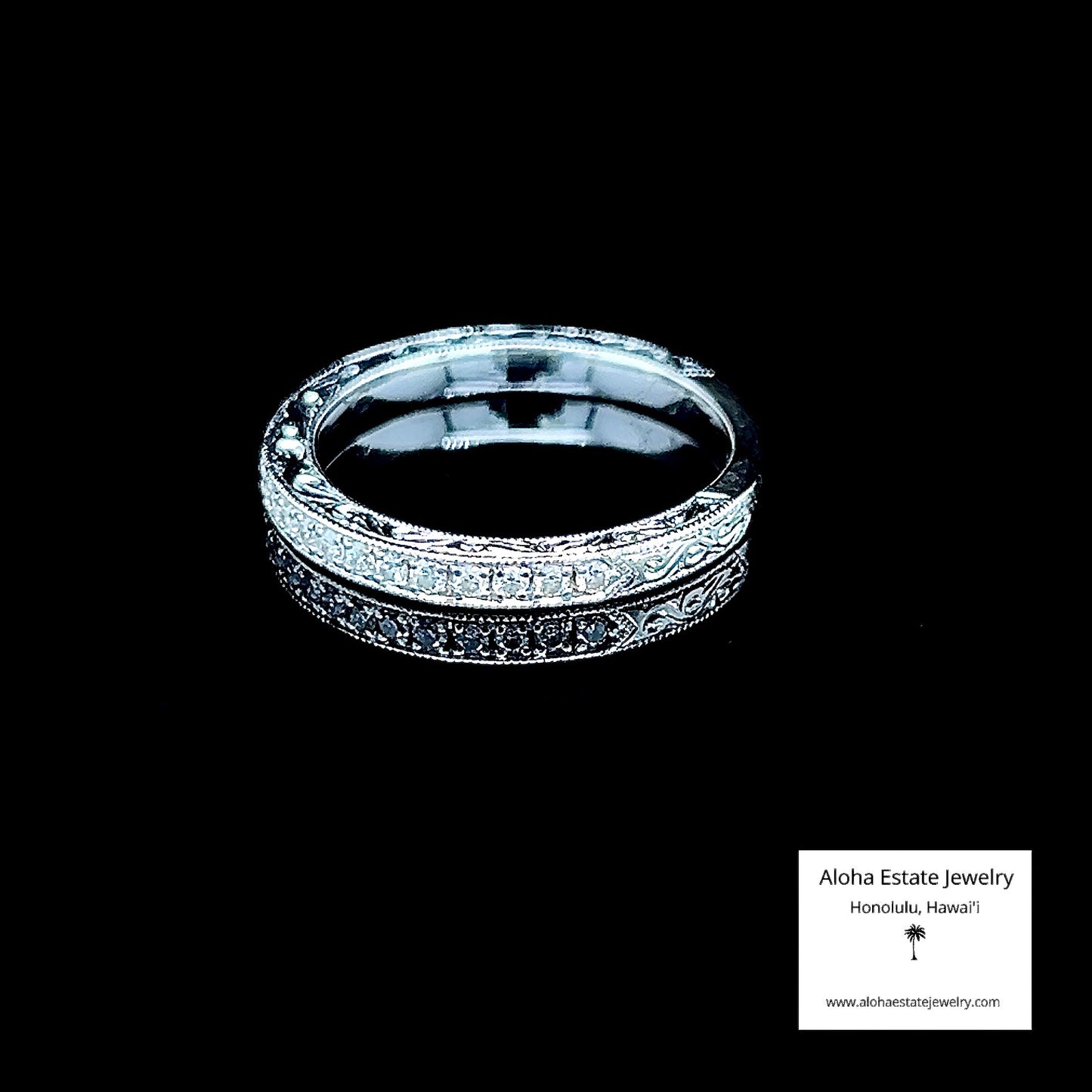 Estate 14K 1/4-Carat Neil Lane Diamonds Wedding Band