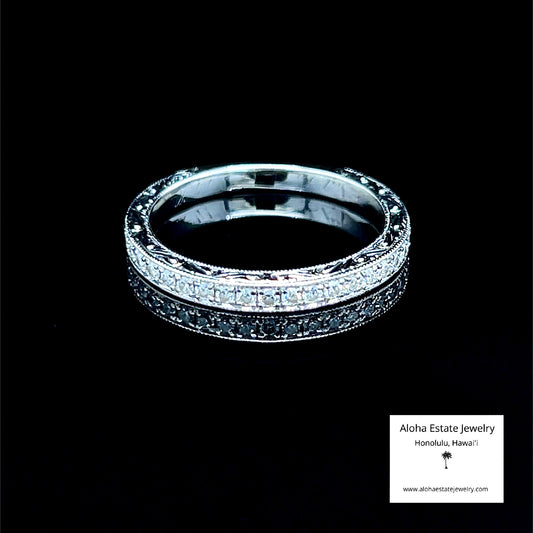Estate 14K 1/4-Carat Neil Lane Diamonds Wedding Band