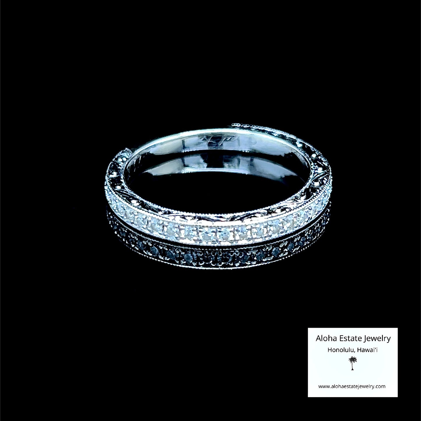 Estate 14K 1/4-Carat Neil Lane Diamonds Wedding Band