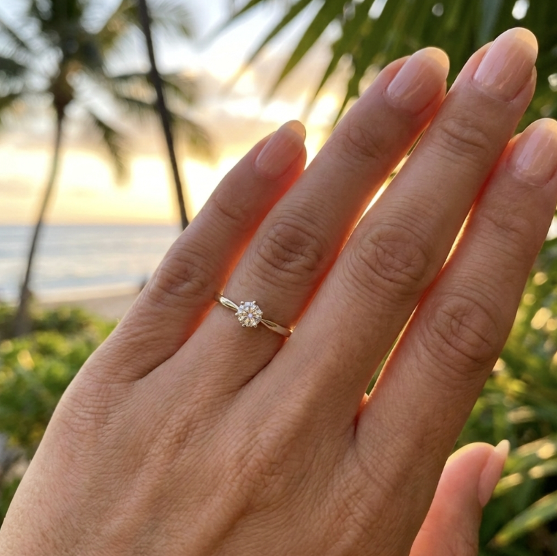 Estate 14K VS Clarity 1/3-Carat Diamond Solitaire
