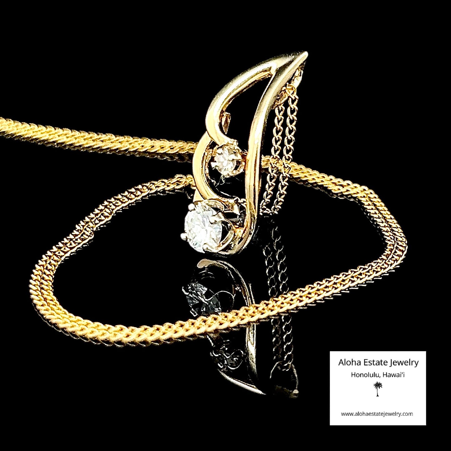 Custom Design 1/4-Carat-Plus Diamonds Pendant