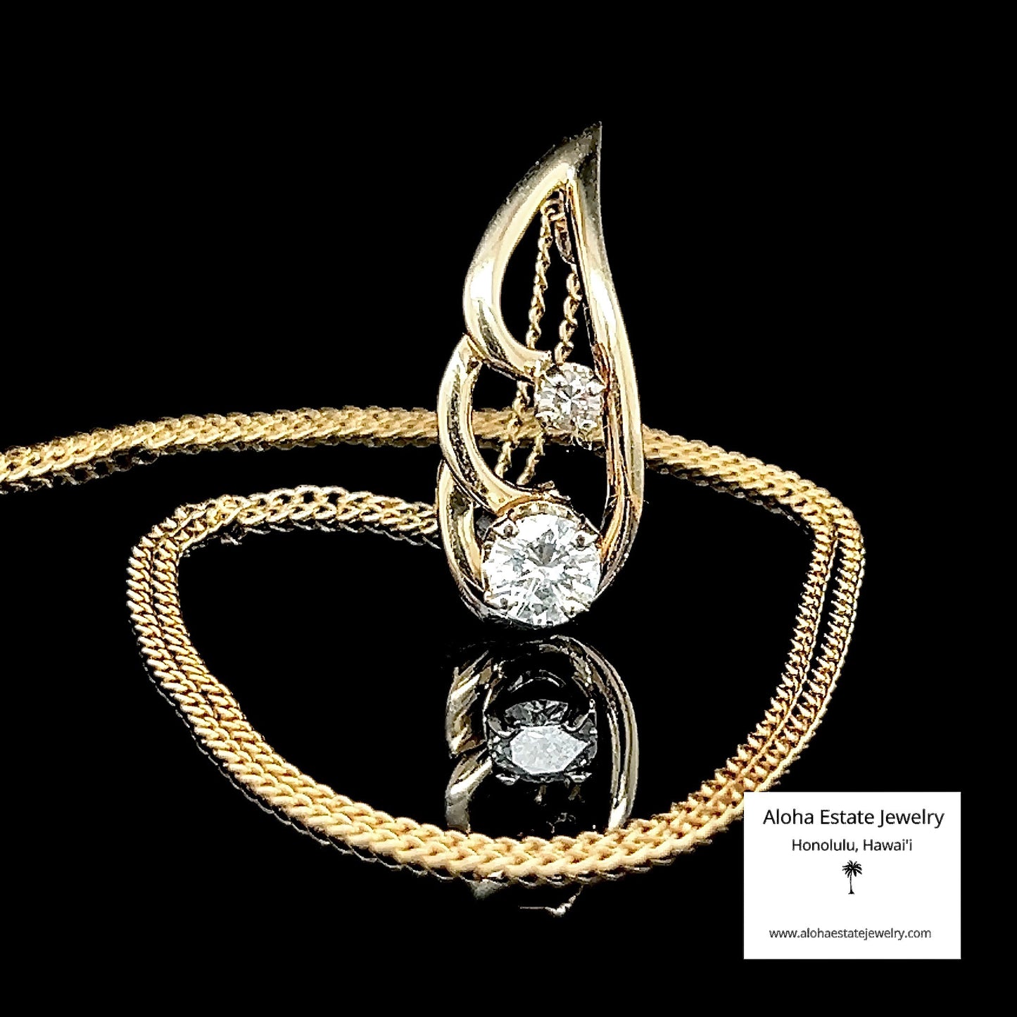 Custom Design 1/4-Carat-Plus Diamonds Pendant