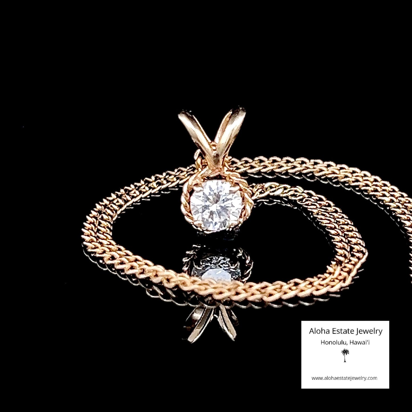 1/4-Carat Diamond Solitaire Pendant