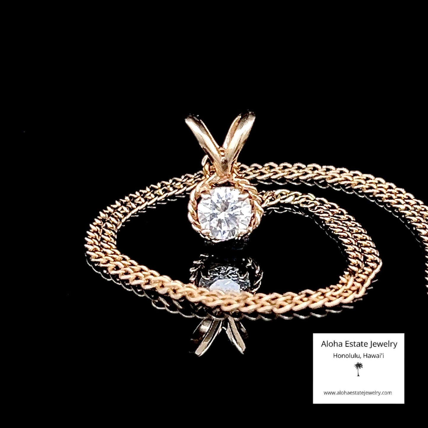 1/4-Carat Diamond Solitaire Pendant