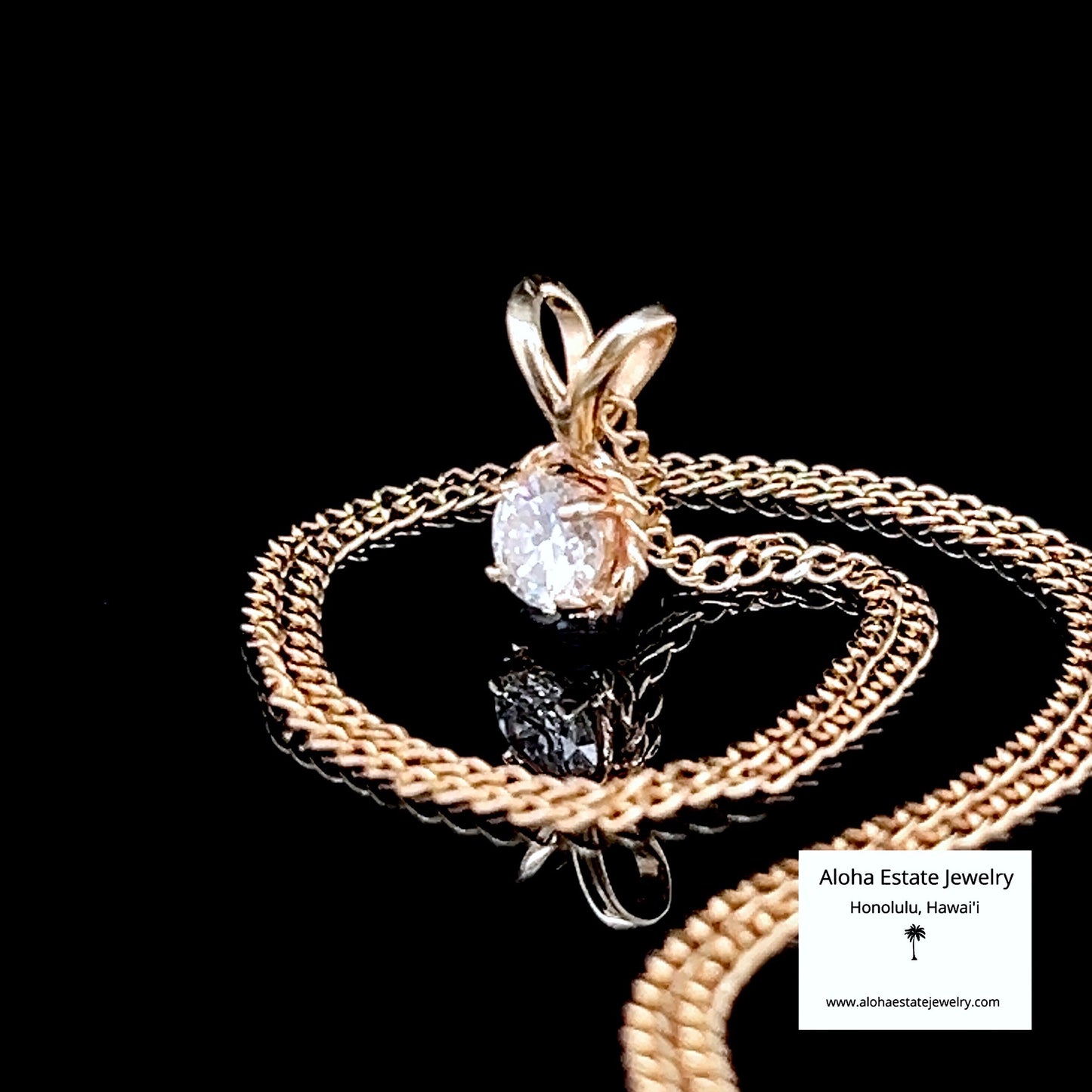 1/4-Carat Diamond Solitaire Pendant