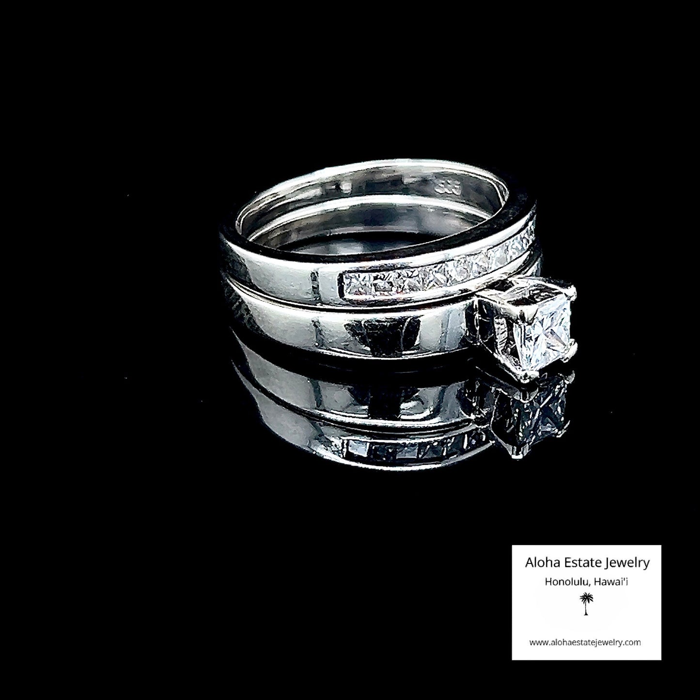 Vintage 1/2-Carat TW Diamond Wedding Set