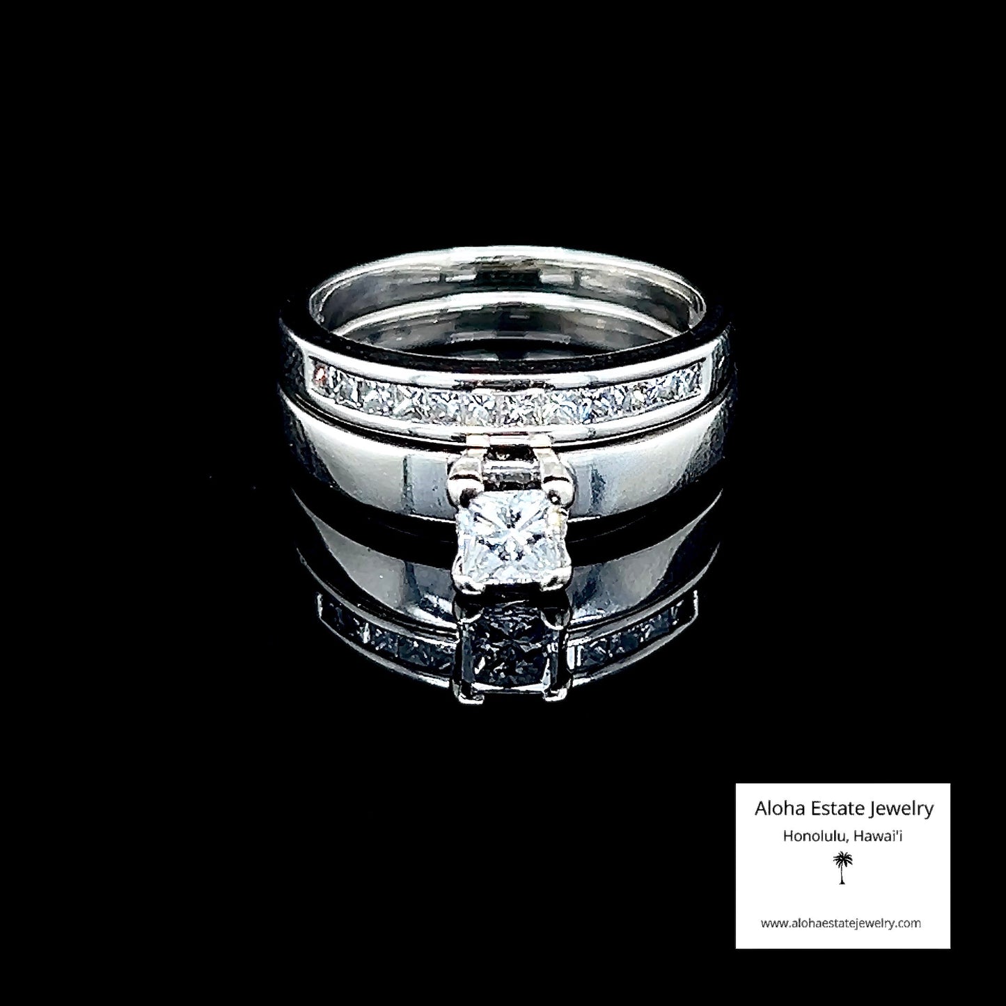 Vintage 1/2-Carat TW Diamond Wedding Set