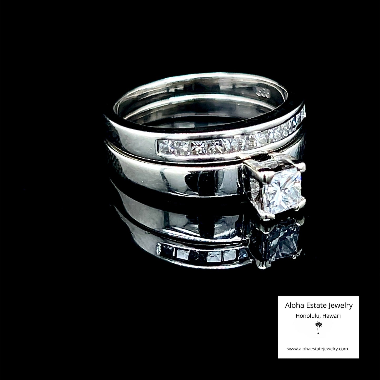 Vintage 1/2-Carat TW Diamond Wedding Set