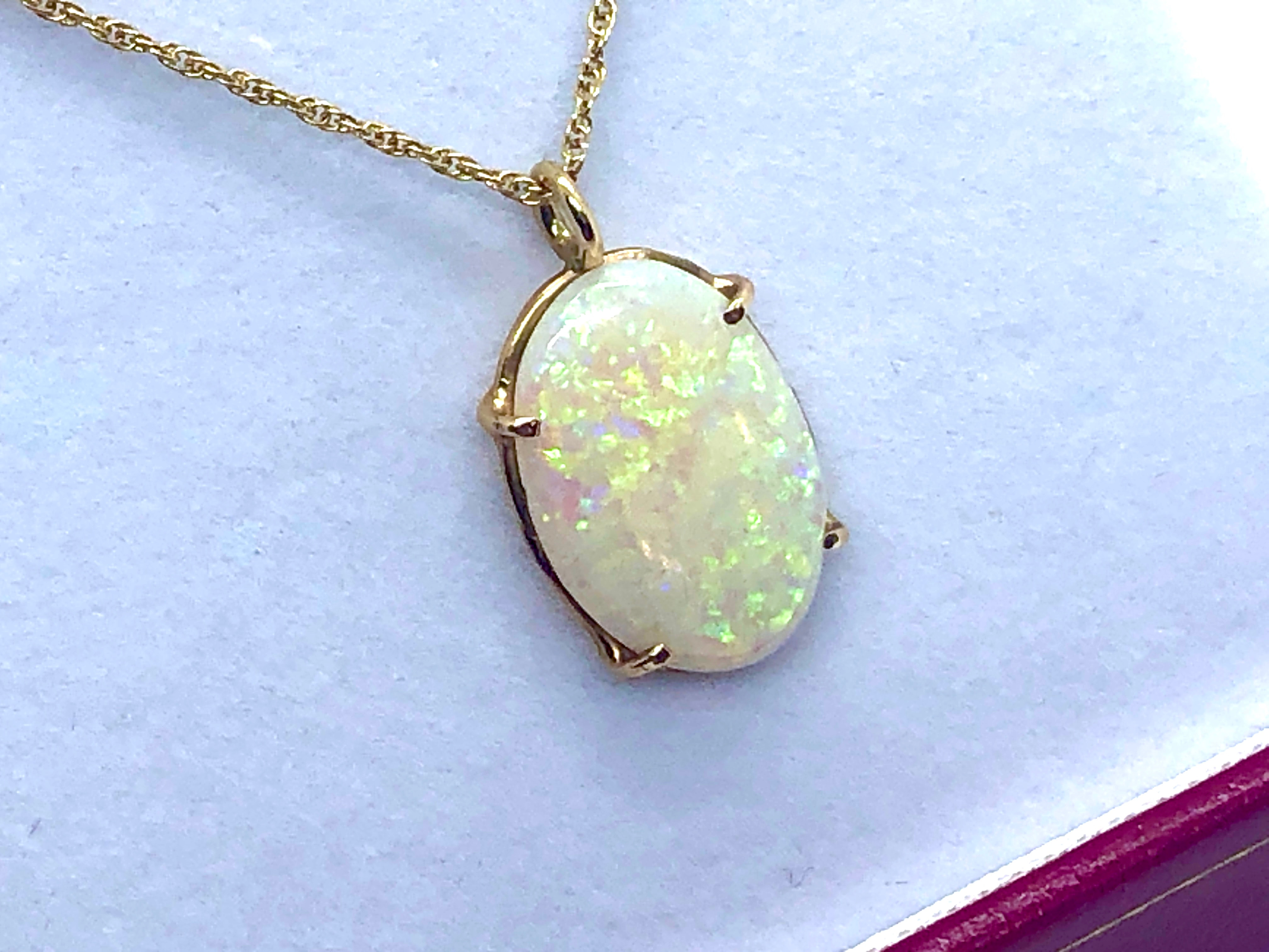 Kimberly Doyle Marquise Opal Light Necklace - At Present